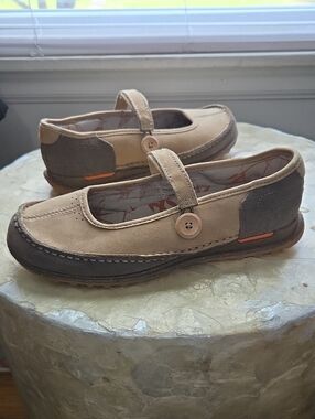 The North Face Women's Beige and Brown Mary Jane Shoes